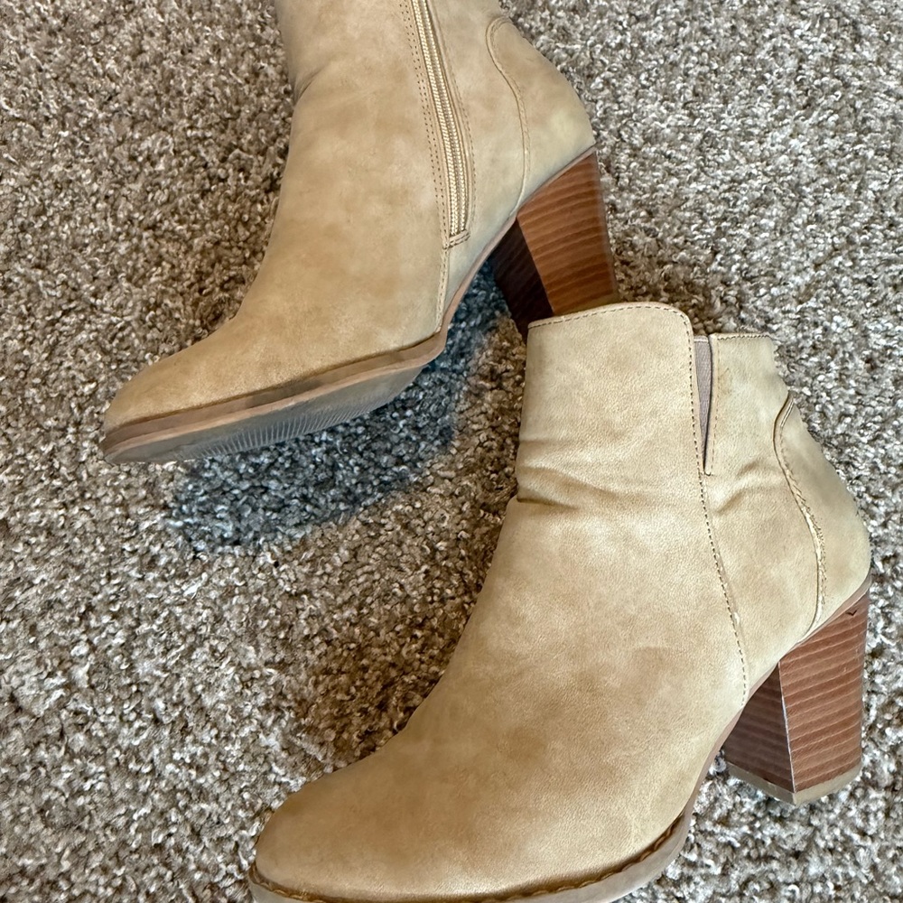 Charles Albert Tan Ankle Booties